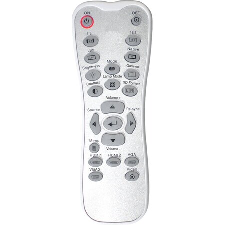 Optoma Hd25-Lv/Hd25/Hd25E/Hd131Xw, Remote Control w/ Backlight BR-3067B